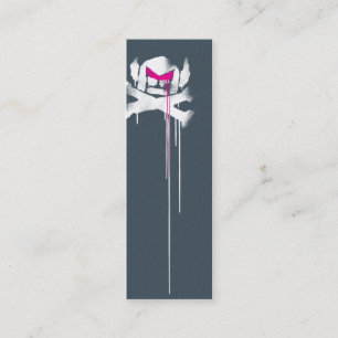 Carte De Visite Mini Pulvérisez les égouttements de Suédois - gris avec