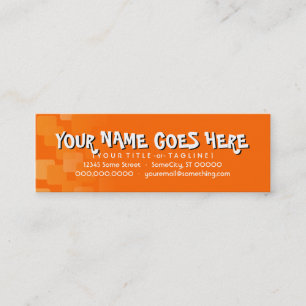 Carte De Visite Mini rétros cascades