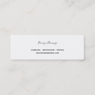 Carte De Visite Mini Rêveur
