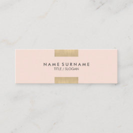 Carte De Visite Mini Rose en pastel chic imprimé par Papier d'emballage