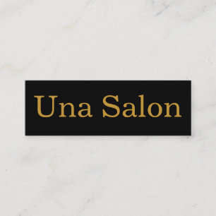 Carte De Visite Mini Salon d'Una