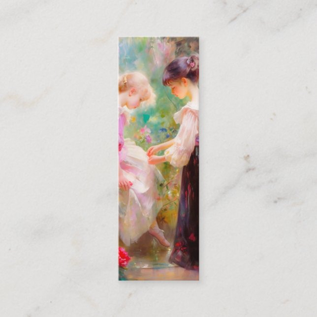 Carte De Visite Mini Signet d'amitié (Devant)