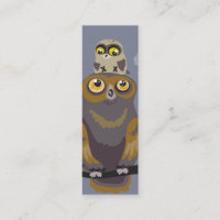 Signet de hibou et de chouette