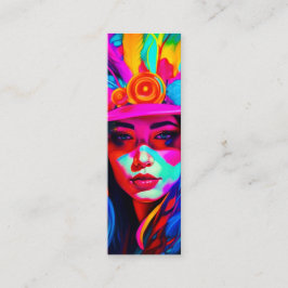 Carte De Visite Mini Signet de Muse dynamique