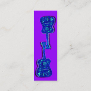 Carte De Visite Mini Signet - guitares super