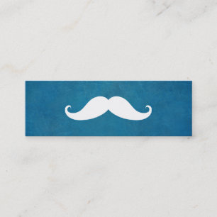 Carte De Visite Mini Simple moderne Moustache Barber Shop Mini