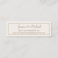 Site Web de Mariage Blanc Crème d'Ivoire