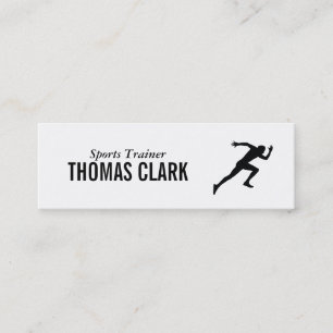 Carte De Visite Mini Sprinter   Entraîneur sportif