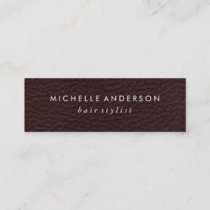 Carte De Visite Mini Texture minimaliste et élégante
