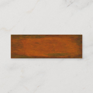 Carte De Visite Mini texture Patinée en cuivre