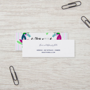 Carte De Visite Mini Tu es si belle !