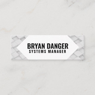 Carte De Visite Mini Twitter personnalisé "Box World"