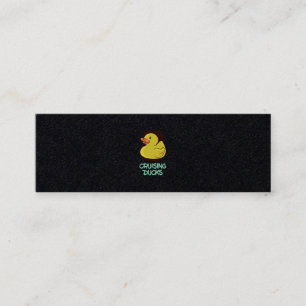 Carte De Visite Mini Voyage amusant des canards croisiers