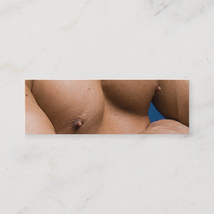 Carte De Visite Mini Weightlifter Personal Trainer Physique Fitness