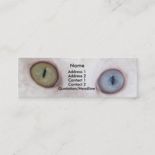 Carte De Visite Mini Yeux pour vous
