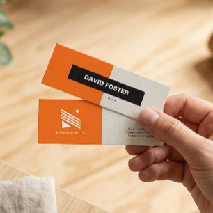 Carte De Visite Mini Yoga - Simple Élégant Élégant