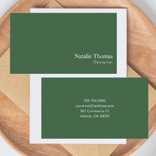 Carte De Visite Minimal moderne simple professionnel