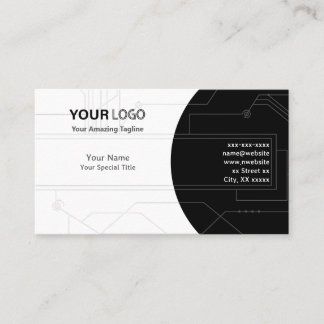 Carte De Visite Minimal Networking Business Card