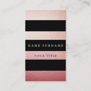 Carte de visite minimal professionnel de verticale