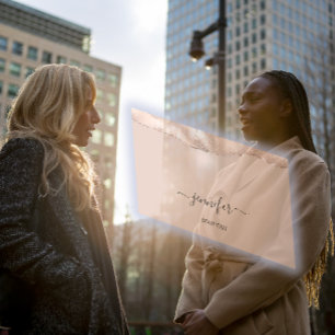 Carte De Visite Minimalisme de broyage de code QR du planificateur