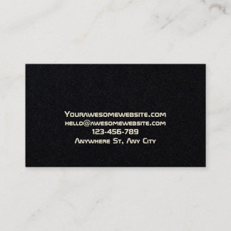 Carte De Visite Minimalist business card