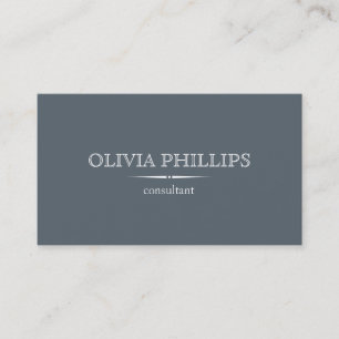 Carte de visite minimaliste