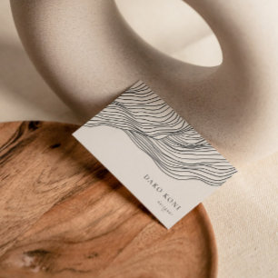 Carte De Visite Minimaliste élégant