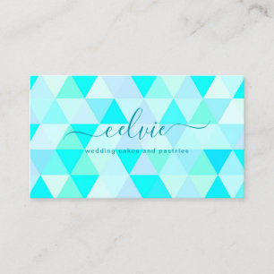 Carte de visite minimaliste élégant Pastel color