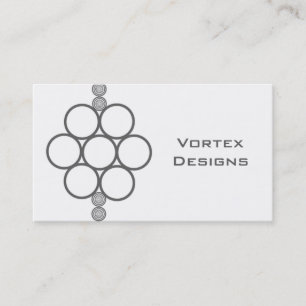 Carte de visite minimaliste, gris