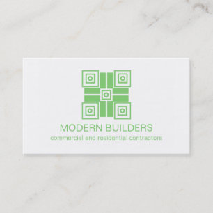 Carte de visite minimaliste moderne, Kelly Green