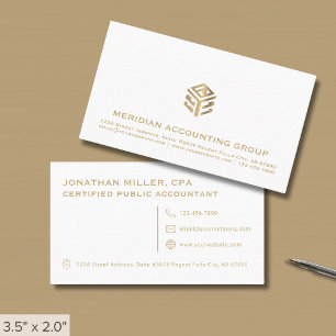 Carte De Visite Minimaliste moderne professionnel