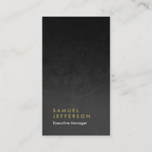 Carte De Visite minimaliste professionnel gris vertical