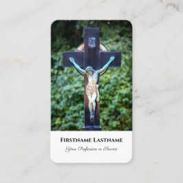 Carte De Visite Ministre morticien guérisseur spirituelle saint cr