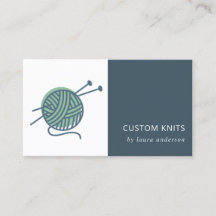MINT VERT MARINE TRICOT GREC WOOL YARN BALL