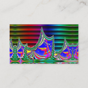 Carte De Visite Mirror fun Cosmic freak out