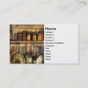 Carte De Visite Mise en boîte - cuisine de mère patrie