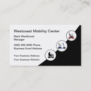 Carte De Visite Mobilité Médicale Transport personnel