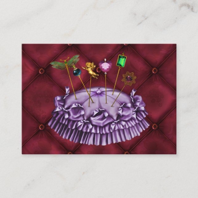 Carte De Visite Mode / Fauteuil / Upholstery - SRF (Devant)