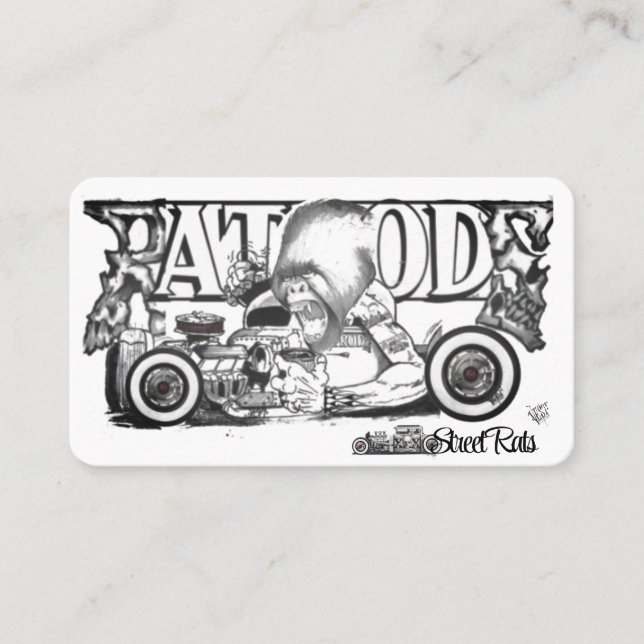 Carte de visite modèle (Devant)