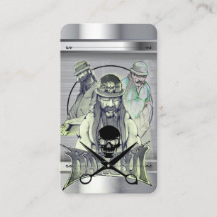 Carte de visite Modèle barbier