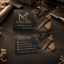 Modèle de branding pour la menuiserie moderne | Ch