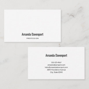 Carte De Visite Modèle d'entreprise 7