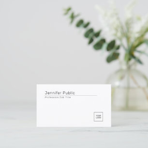 Carte De Visite Modèle du logo de l'entreprise moderne personnalis