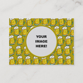 Carte De Visite Modèle, frontière de bière