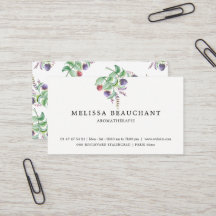 Modèle holistique élégant d'herbes