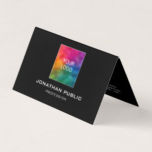 Carte De Visite Modèle Personnalisé Ajoutez Votre Propre Logo Ici 