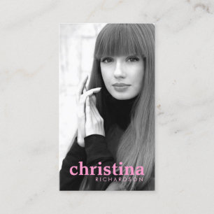 Carte De Visite Modèles et acteurs Capture d'écran moderne III