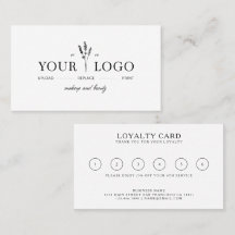 Modern Add Your Logo Beauty Gift Certificate 