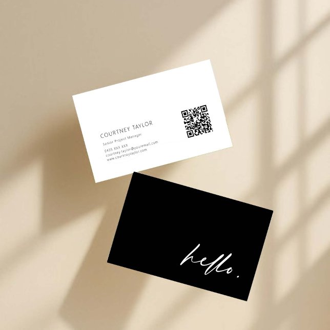 Carte De Visite Modern minimalist professional business card (Créateur téléchargé)