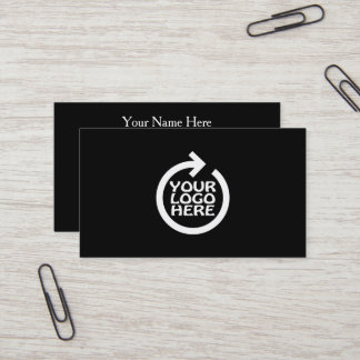 Carte De Visite Modern Simple Logo Professional